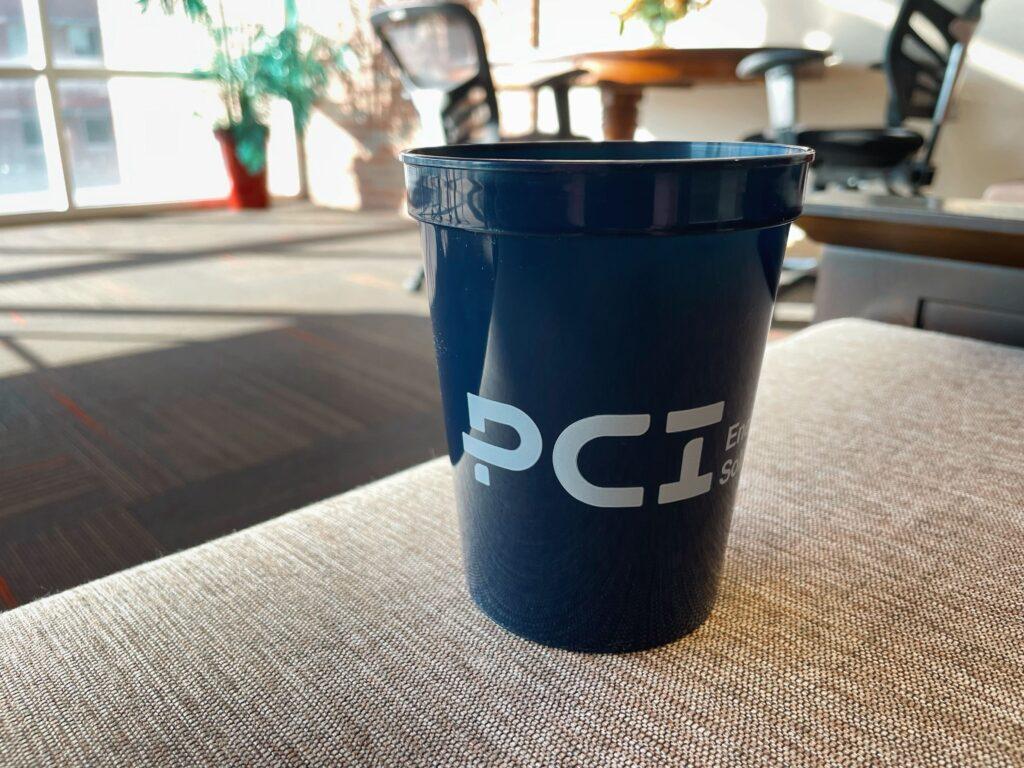 PCI plastic cups